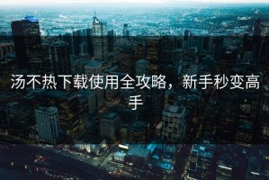汤不热下载使用全攻略，新手秒变高手